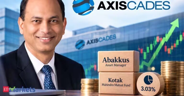 Axiscades Technologies rises 5% as Sunil Singhania’s Abakkus buys 3.03% stake