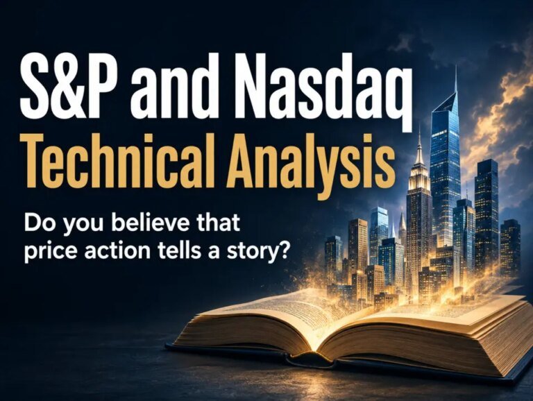 S&P and Nasdaq Technical Analysis: Do you believe that the price action in an instrument tells a story?