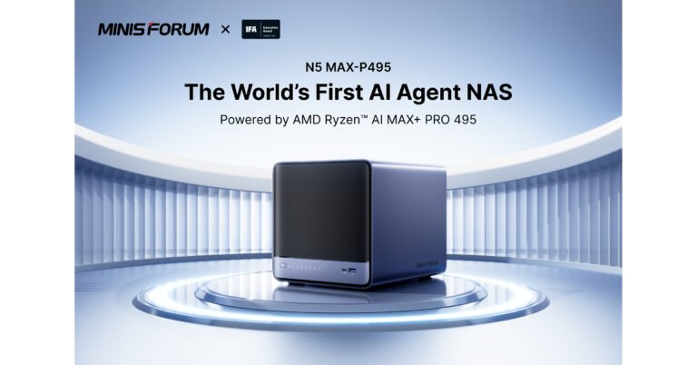 MINISFORUM Unveils Next-Gen Edge AI Computing Solutions Powered by AMD Ryzen AI MAX+ PRO 495 at IFA 2026