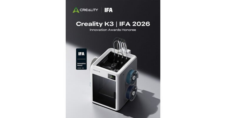 Creality Unveils K3, SPARKX i8 and Expanded Creative Ecosystem at IFA 2026
