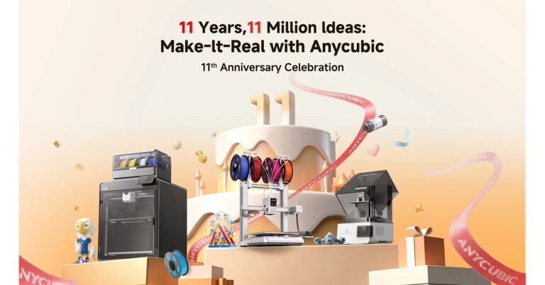 Anycubic 11th Anniversary Sale Enters Final Days with Up to $550 Off