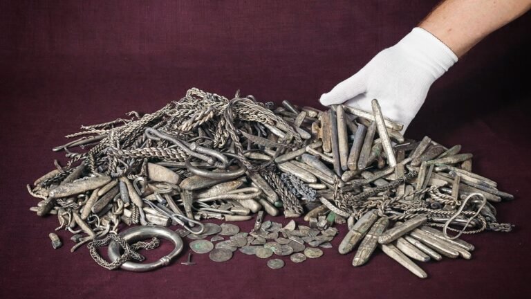 Homeowner Discovers Viking Age Silver Hoard in Denmark Backyard