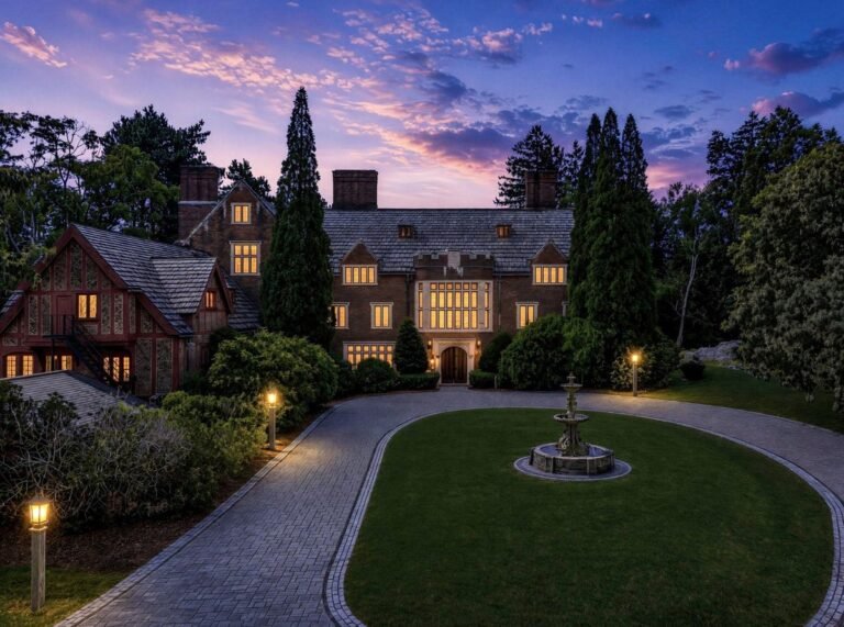 $9.5 Million Jazz Age ‘Scottish Castle’ Built by Massachusetts Royalty Hits the Market