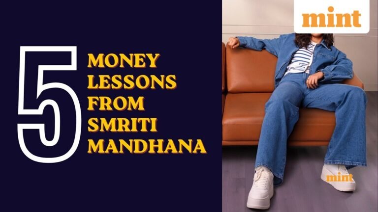 5 money lessons from Smriti Mandhana’s record-breaking cricket career: Diversification, consistency and more