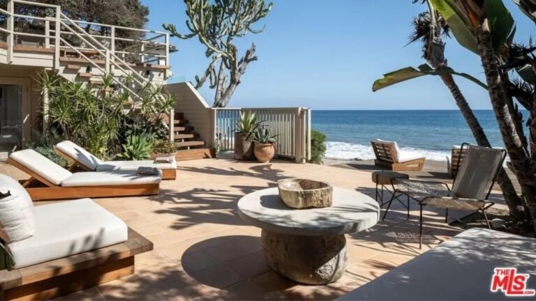 Inside ‘The Cactus House’: A $17 Million Restored Malibu Sanctuary on a Secret Beach