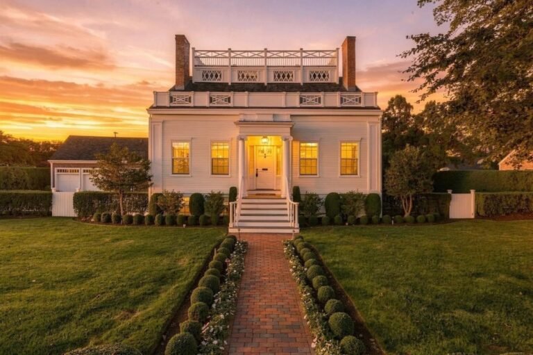 This 1834 Sea Captain’s Home On Nantucket Just Listed for $32 Million