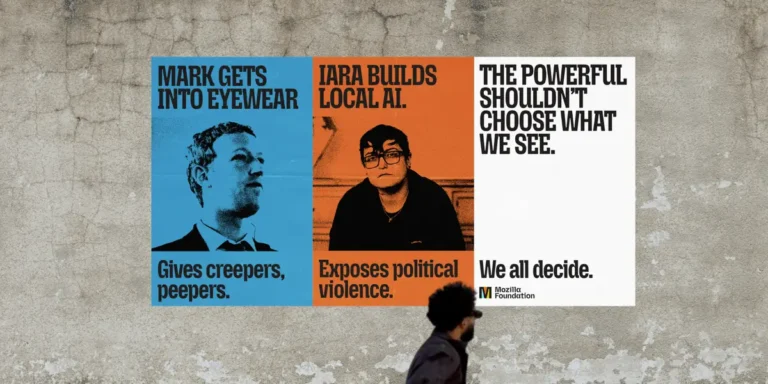 Mozilla’s New Ad Campaign Features Posters Criticizing Big Tech Execs