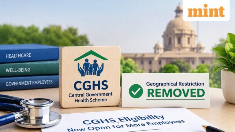 CGHS eligibility rules changed: Central govt employees outside covered areas can now opt for CGHS