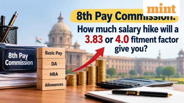 8th Pay Commission: How much will salaries rise if fitment factor is 3.83 or 4.0? Check calculations