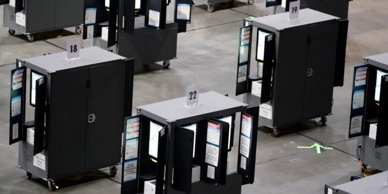 AI could exploit a flaw in Georgia’s voting equipment and match voters to their ballots