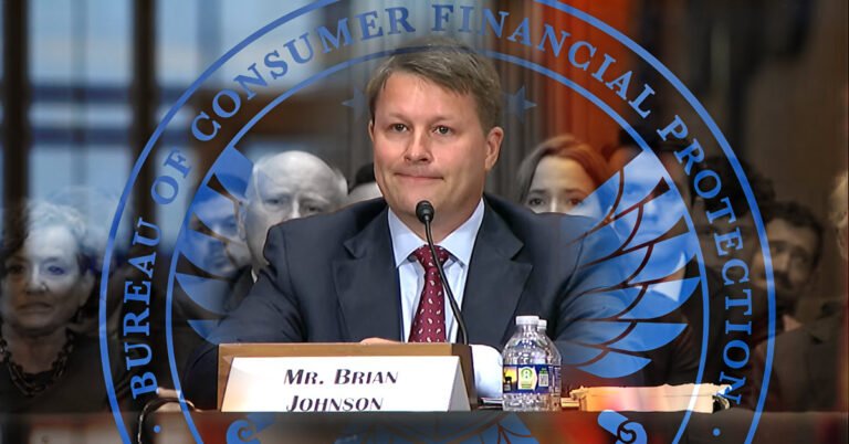 Senate committee advances Trump nominee for CFPB director