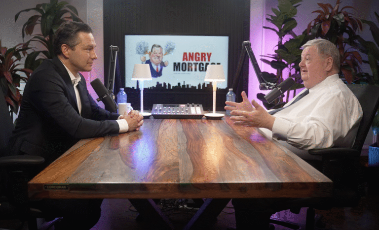 Pierre Poilievre brings housing pitch to Ron Butler’s Angry Mortgage Podcast