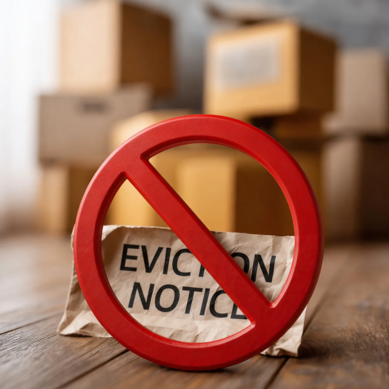 I can’t now get my property back through formal eviction?