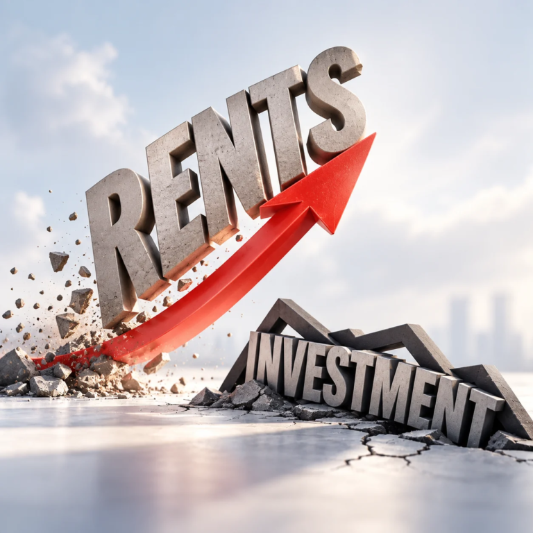 Landlord investment slump pushes rents higher