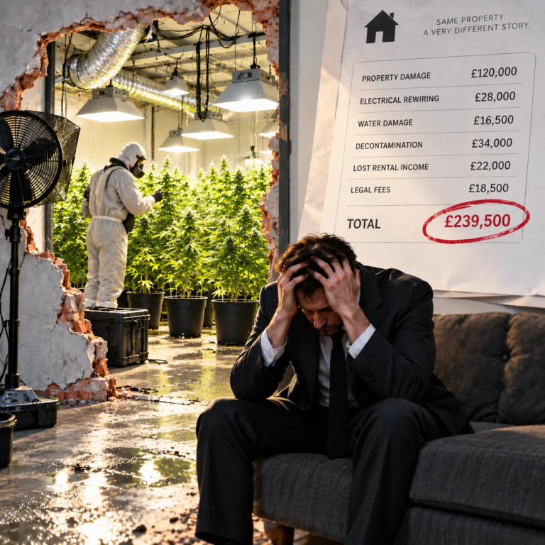 Landlords face huge cannabis farm bills