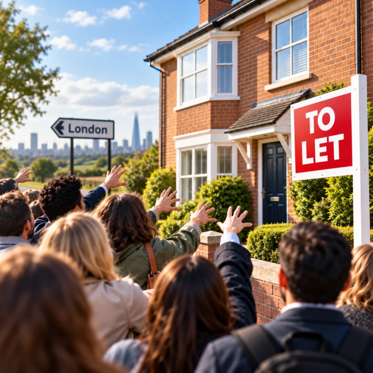 Houses dominate tenant demand outside London