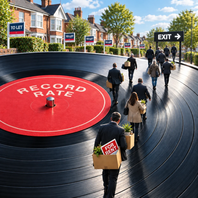 Landlord property exits hit record rate