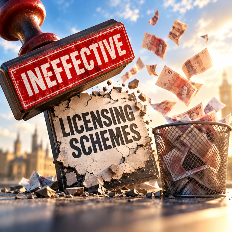Industry body criticises ineffective and costly licensing schemes