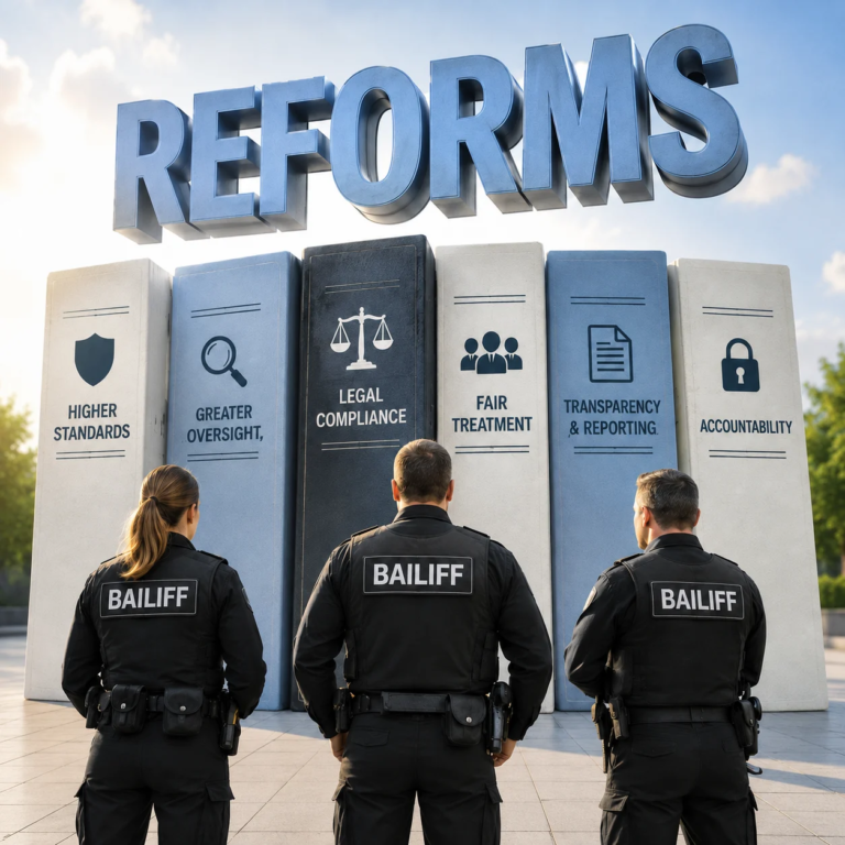 Private bailiffs to face tougher rules under new reforms