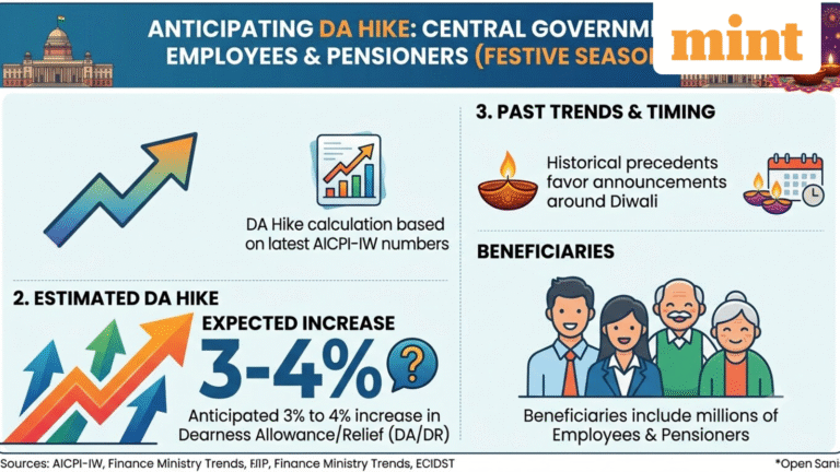 DA news: Can employees expect a second dearness allowance hike this year during festive season?