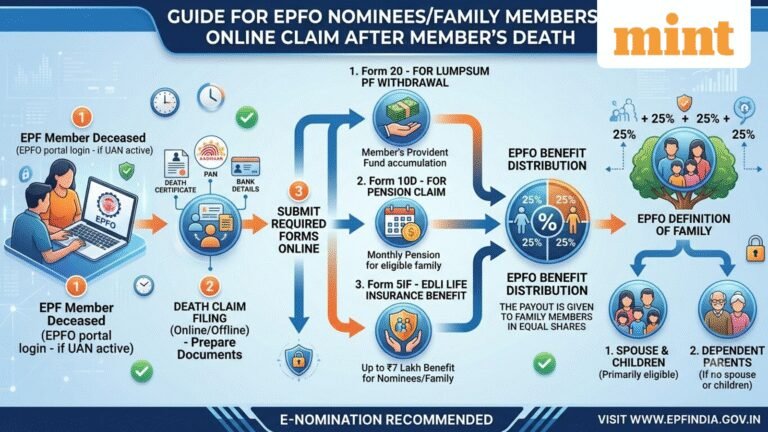 EPFO: Don’t know how to claim provident fund, pension online after EPF member’s death? Check stepwise guide for families
