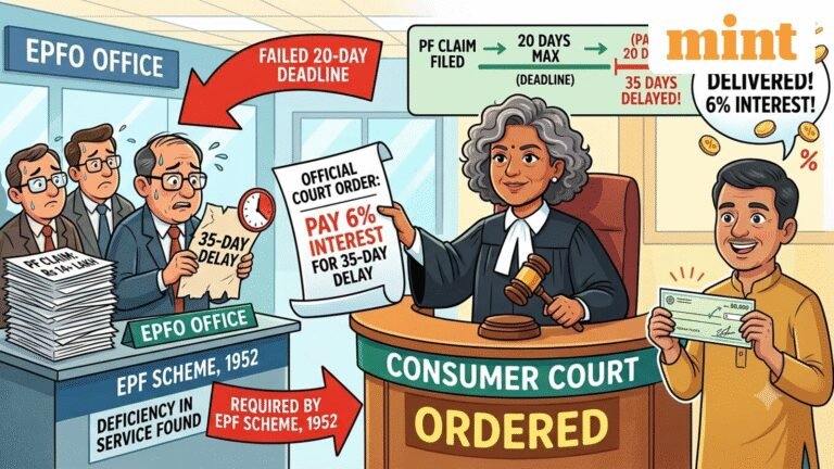 Court orders EPFO to pay 6% interest for 35-day delay in settling claim — Here’s how to check status, file grievances