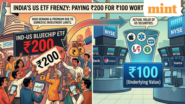 US ETF frenzy: Why Indians are paying ₹150 for ₹100 of assets, and what to do instead