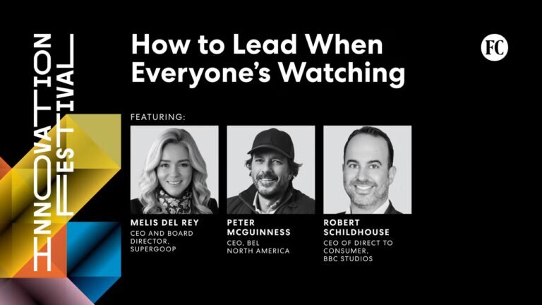How to Lead When Everyone’s Watching