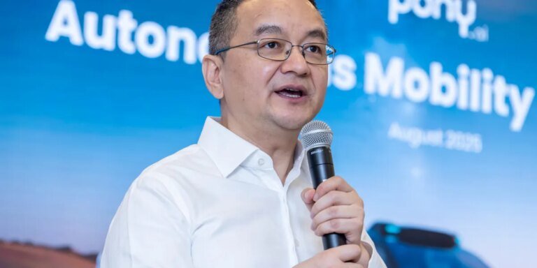 Pony.ai CEO James Peng thinks robotaxis will be widespread within five years