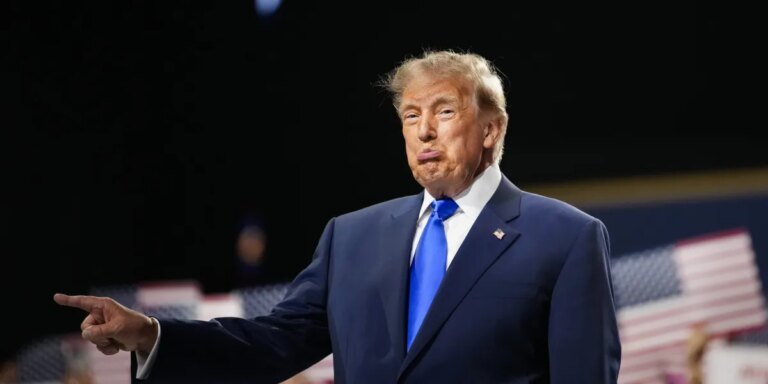 Trump tells Americans not to ‘kill the golden goose’ rejecting voters’ turn against AI