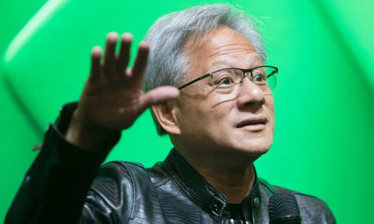 Jensen Huang Predicts AI Models Will Drive Cybersecurity Dem…