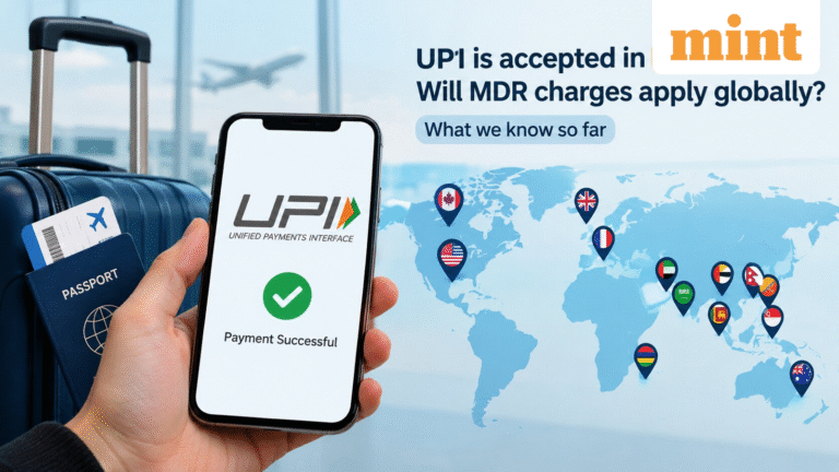 UPI is accepted in 11 countries: Will MDR charges apply globally? What we know so far