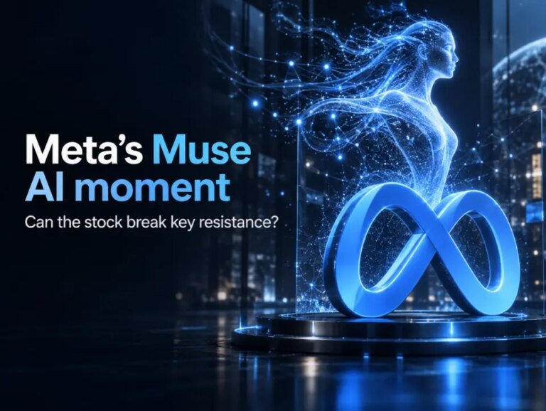 Meta stock surges on Muse AI launch—but can it break key resistance?