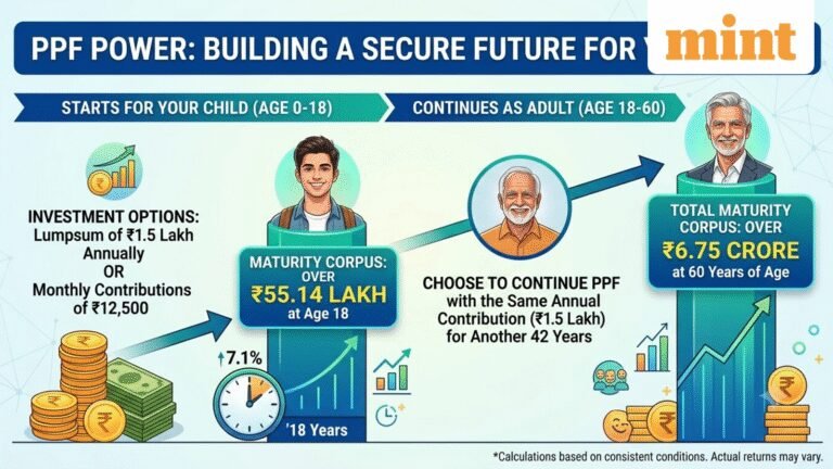 PPF: Investing ₹1.5 lakh/year will accumulate this much corpus till your child turns 18 — Check calculations