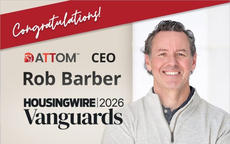 HousingWire Names ATTOM CEO Rob Barber 2026 Vanguard