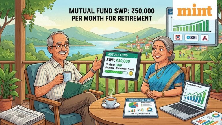 SWP: Here’s how to generate ₹50,000 per month as steady income while keeping your corpus invested