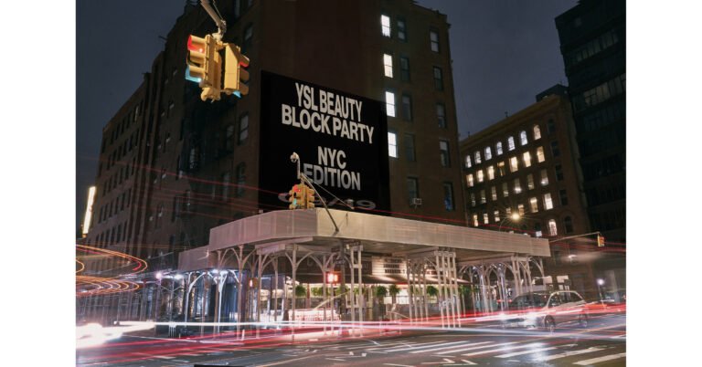 NEW YORK IS CALLING AS YSL BEAUTY CONTINUES ITS ICONIC BLOCK PARTY SERIES