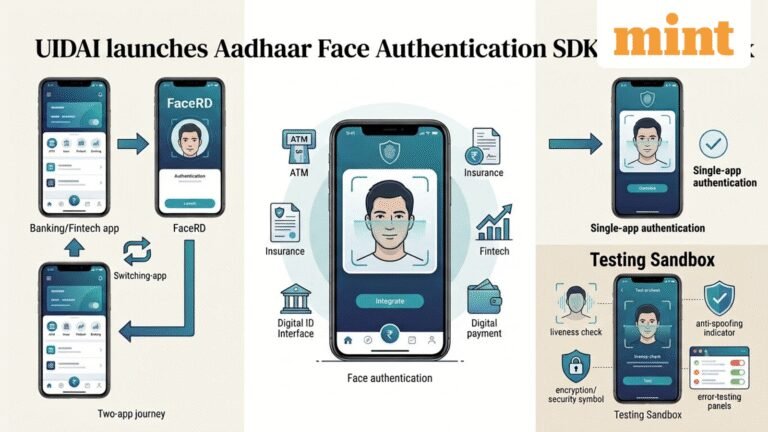 Aadhaar face authentication gets easier: UIDAI launches new SDK and Sandbox—what users should know
