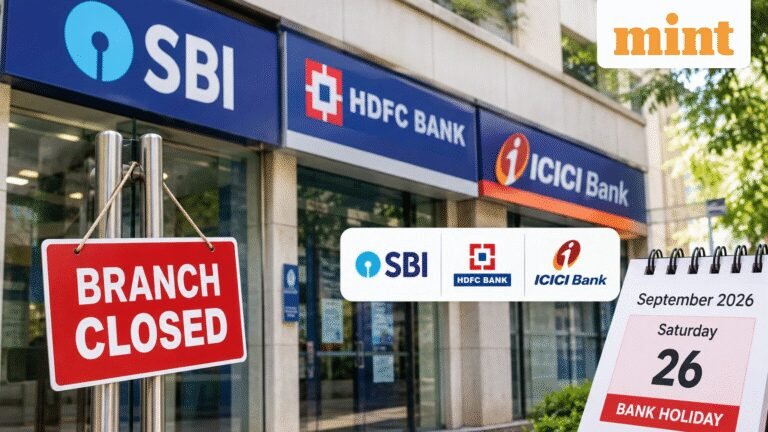 Bank holiday today: Check if SBI, HDFC, ICICI branches are open or closed on Saturday, 26 September