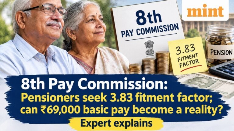 8th Pay Commission: Can ₹69,000 basic pay become reality? Expert weighs in on pensioners’ demand for 3.83 fitment factor