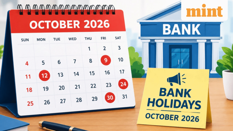 Bank holidays in October 2026: SBI, HDFC, and other lenders to remain shut for up to 11 days — Check RBI calendar