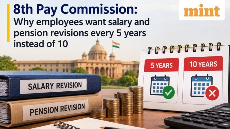 8th Pay Commission: Why employee unions want salary and pension revisions every 5 years
