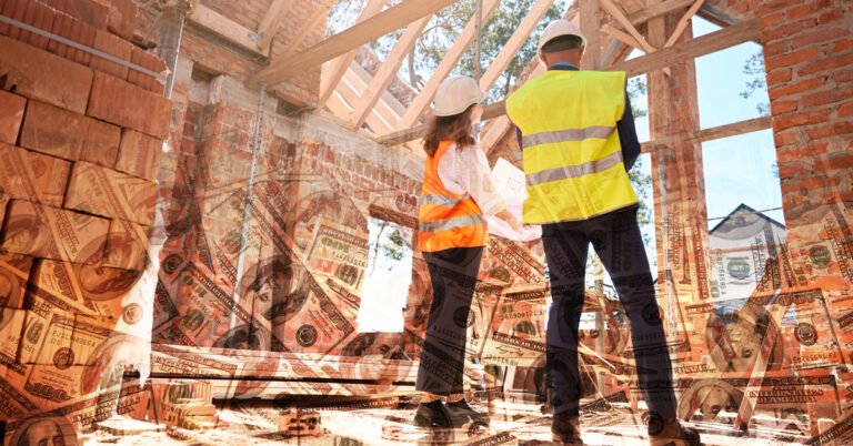 Residential construction spending falls 7.3% year over year in July