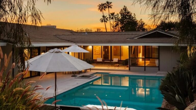 The Architect Behind California’s ‘Volcano House’ Designed This $3.8M Pasadena Midcentury Haven