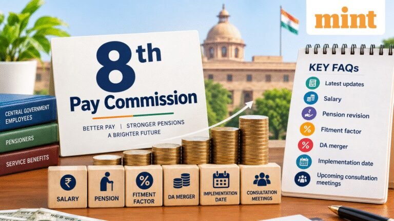 8th Pay Commission: 25 FAQs on latest updates, salary, pension, fitment factor and key dates