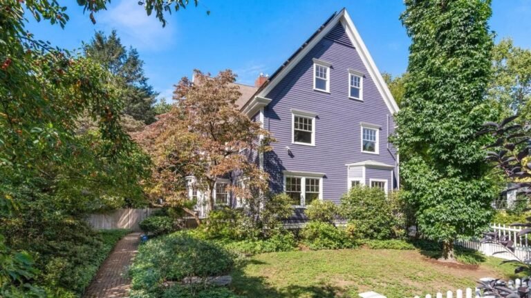 Julia Child’s Historic Cambridge Home Near Harvard Square Lists for $6.5M
