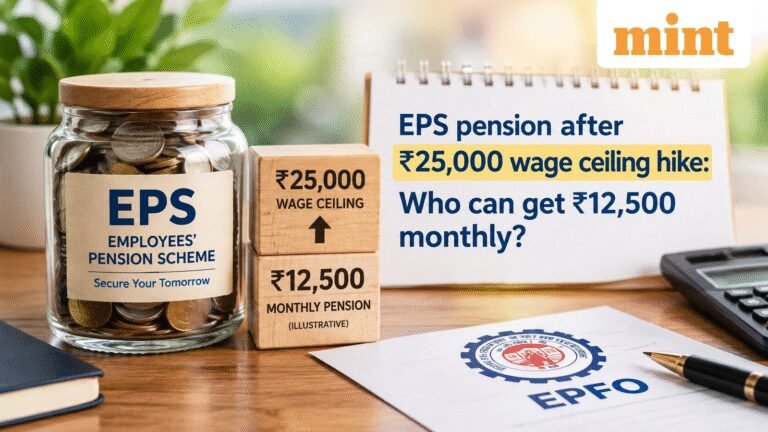 EPS pension after ₹25,000 wage ceiling hike: Who can get ₹12,500 monthly? Check out the calculations