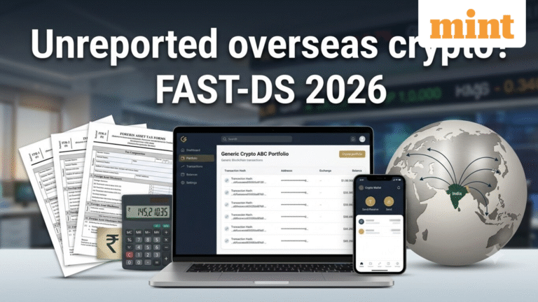 Foreign assets disclosure scheme 2026: What taxpayers with unreported overseas crypto should know