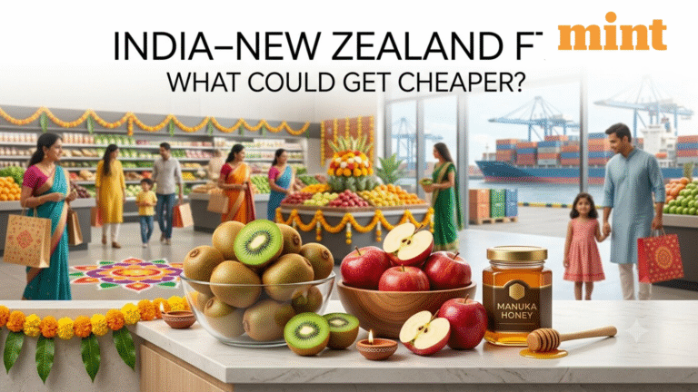 India-New Zealand FTA from 20 October: From kiwi to apples and honey, here’s what could get cheaper for you