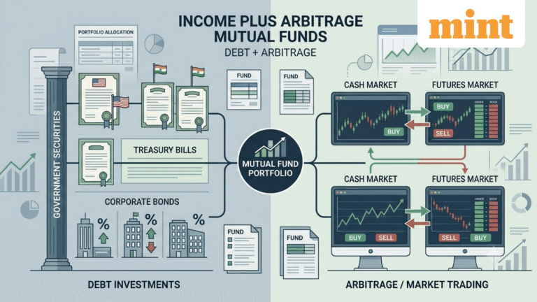 Income plus arbitrage mutual funds: ICICI Pru tops 1-year returns at over 6%; know the portfolio mix